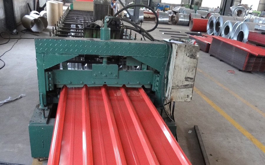 Corrugated steel sheet