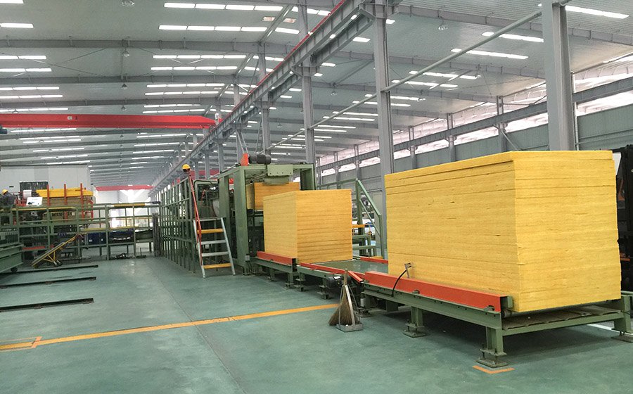PU sandwich panel workshop
