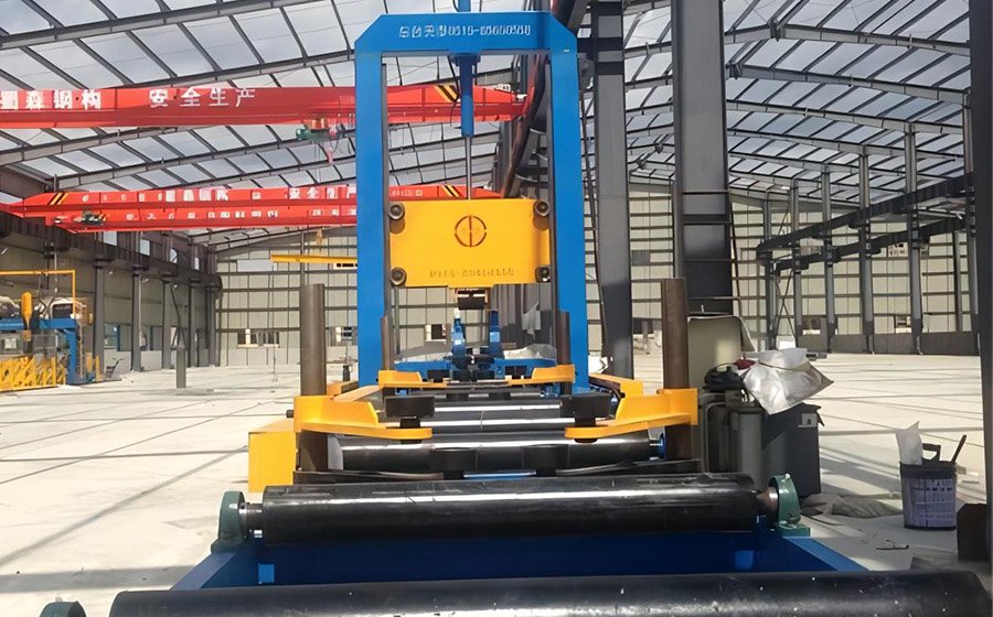 The H-beam assembly machine