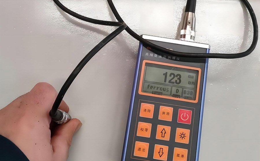 Paint thickness measurment