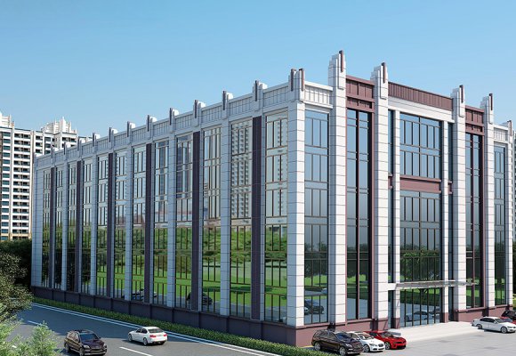 Steel Structure 6 Floor Building BY-54