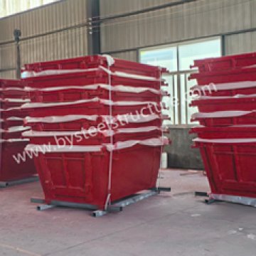 Today we finished container loading for 3cubic-meter skip bins to ...