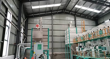 Papua New Guinea rice factory warehouse